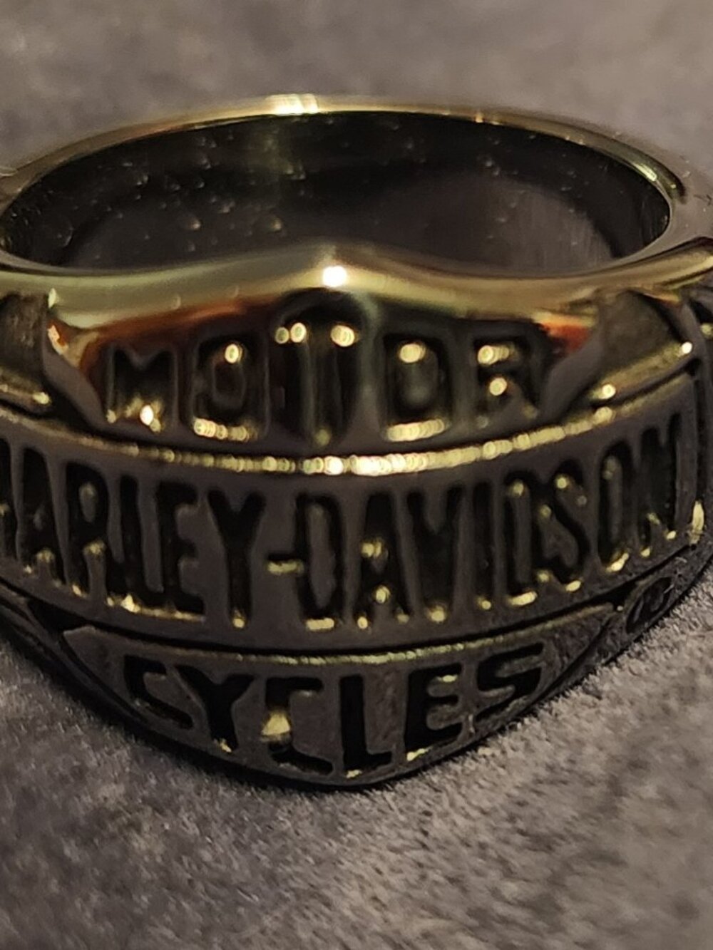 Harley-Davidson ring stainless steel